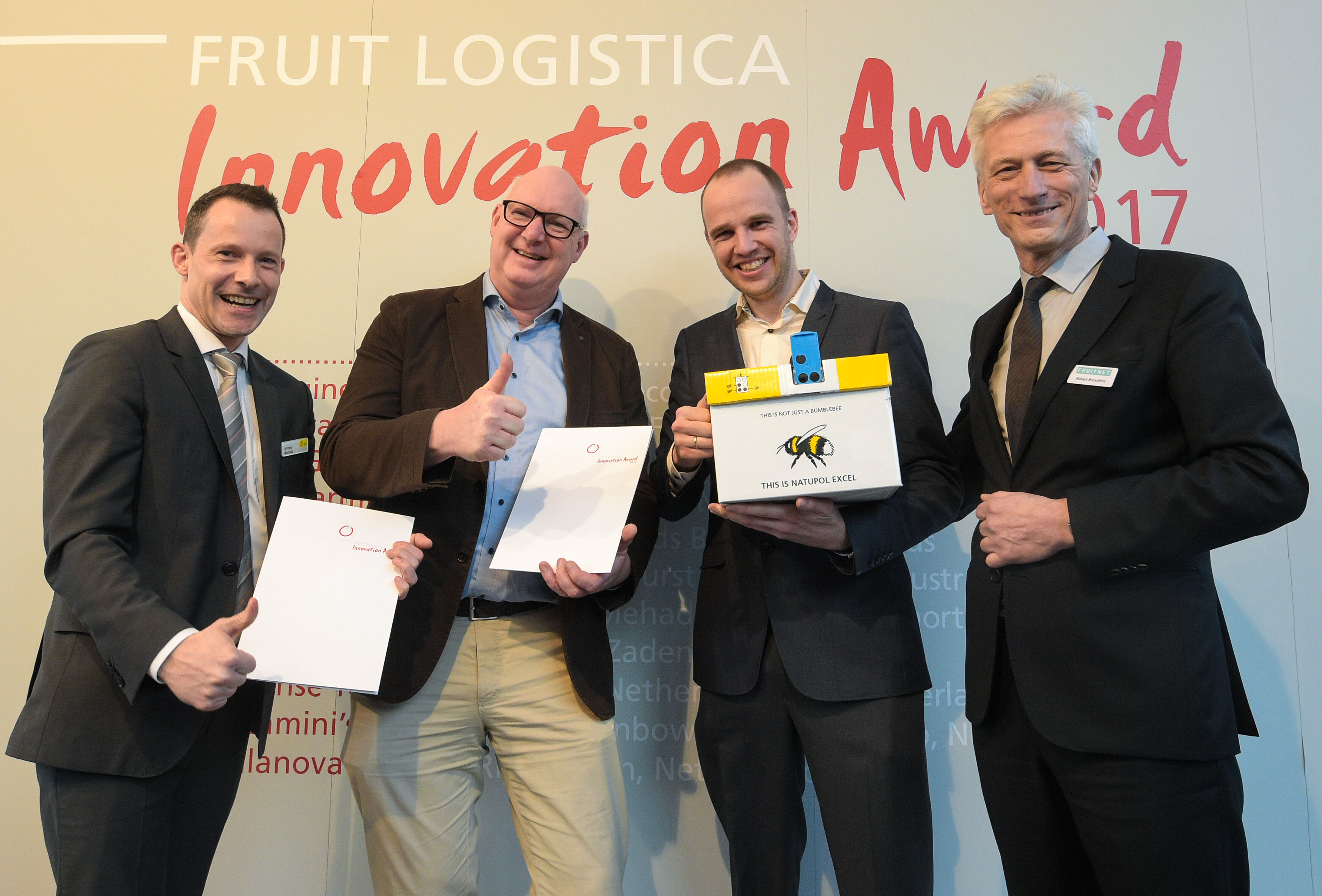 Natupol Excel Beevision - third place in FRUIT LOGISTICA Innovation Award 2017