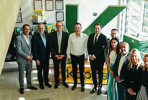 Dutch Minister of Foreign Trade and Governor of Querétaro visit Koppert Mexico