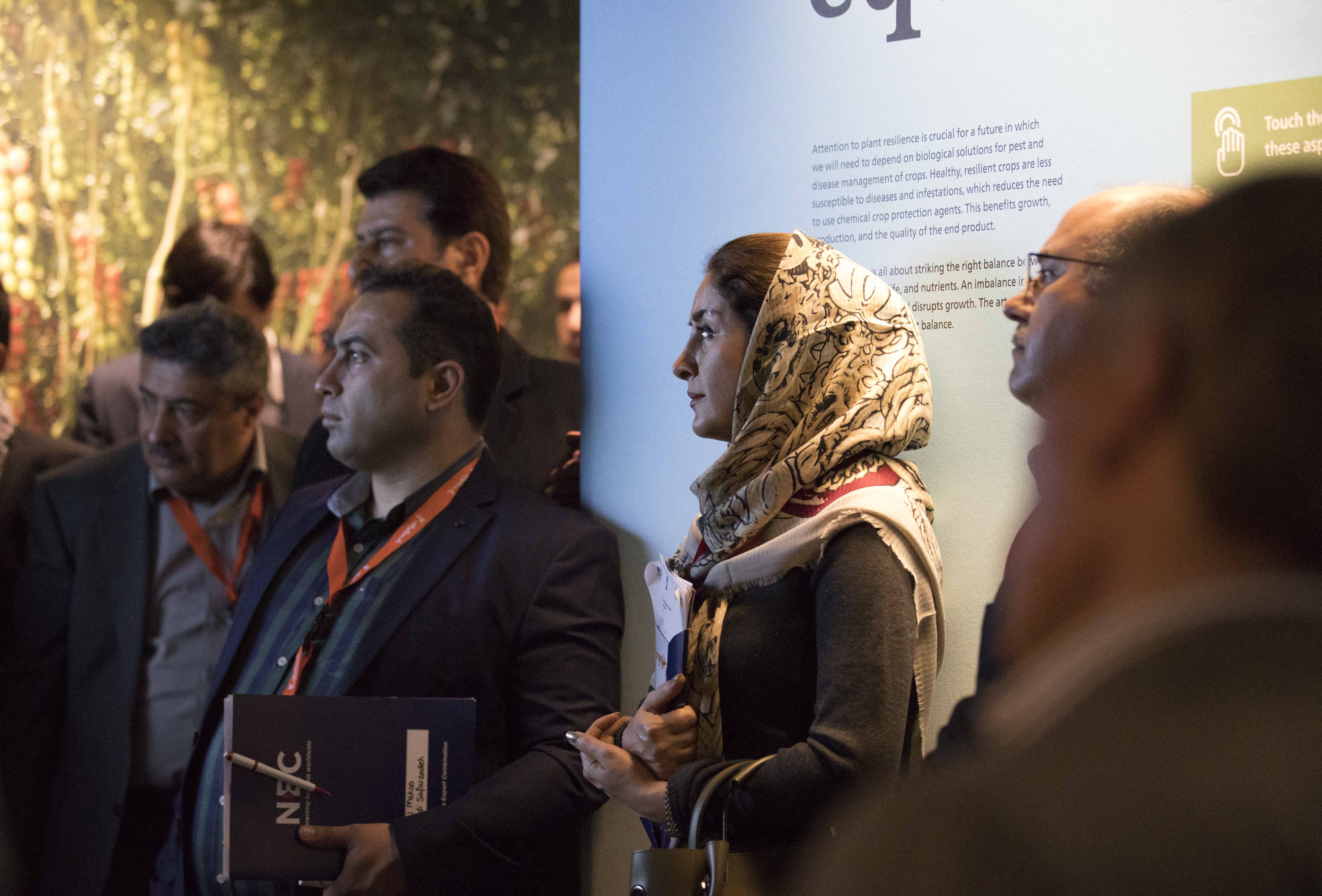 Iranian delegation visits Koppert