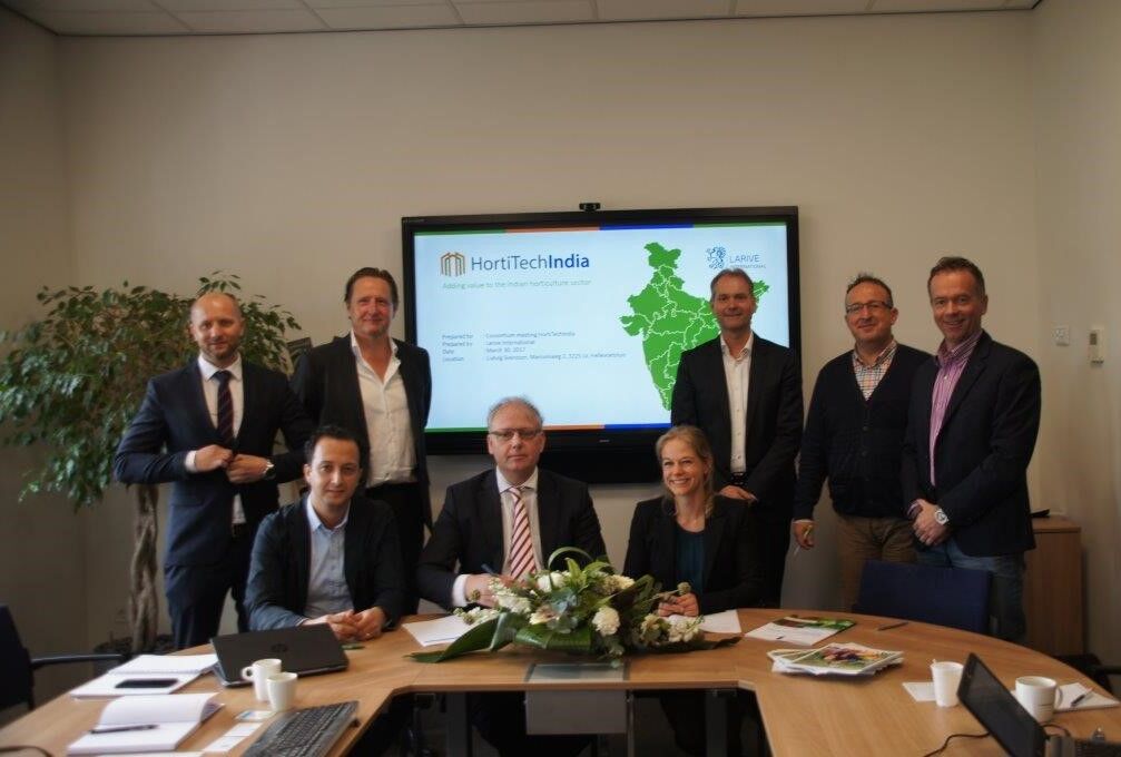 Koppert signed the HortiTechIndia covenant to upgrade the Indian Horticulture sector