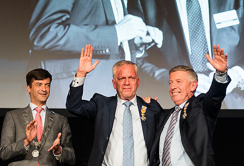 Royal decoration for Koppert Board Members